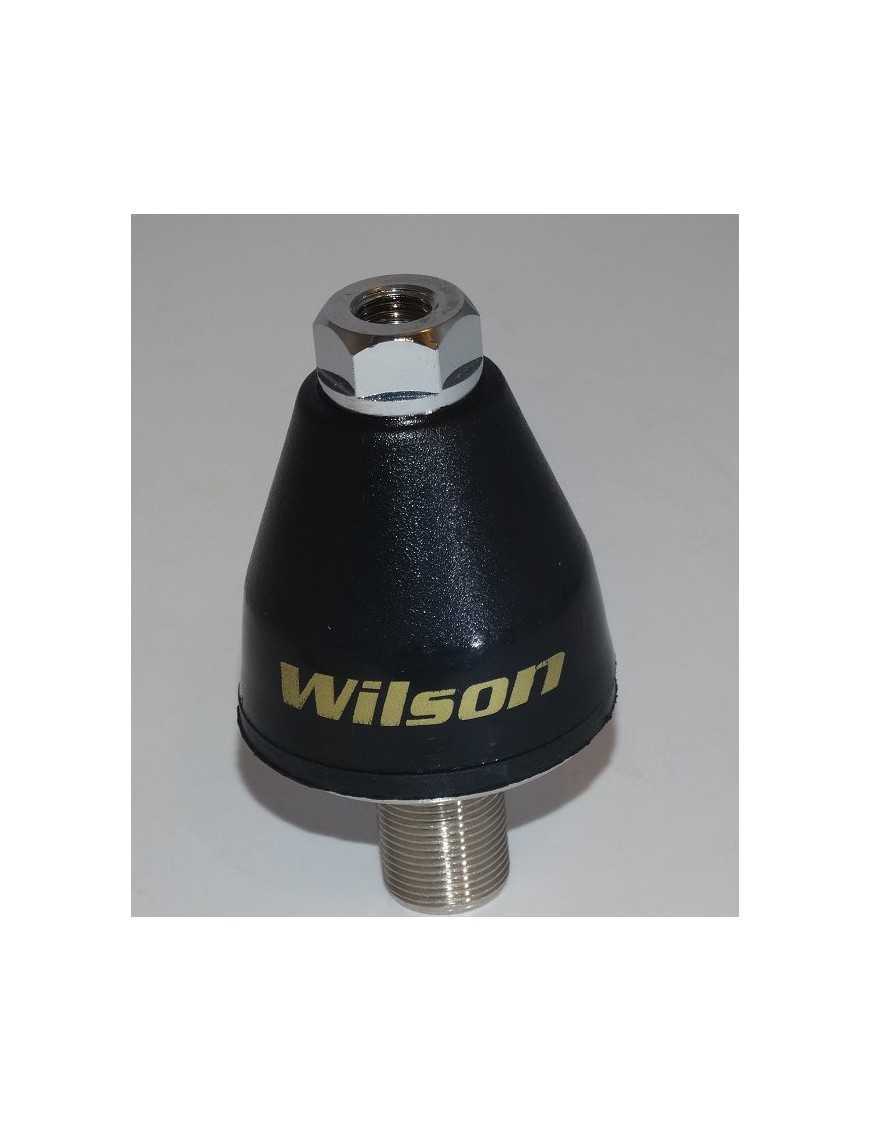 Wilson GUM DROP BLACK Głowica montażowa 3/8 cala HD ze złączem UHF dla Firestik / Wilson / K40 / Solarcon Wilson GUM DROP BLACK Głowica montażowa 3/8 cala HD ze złączem UHF dla Firestik / Wilson / K40 / Solarcon