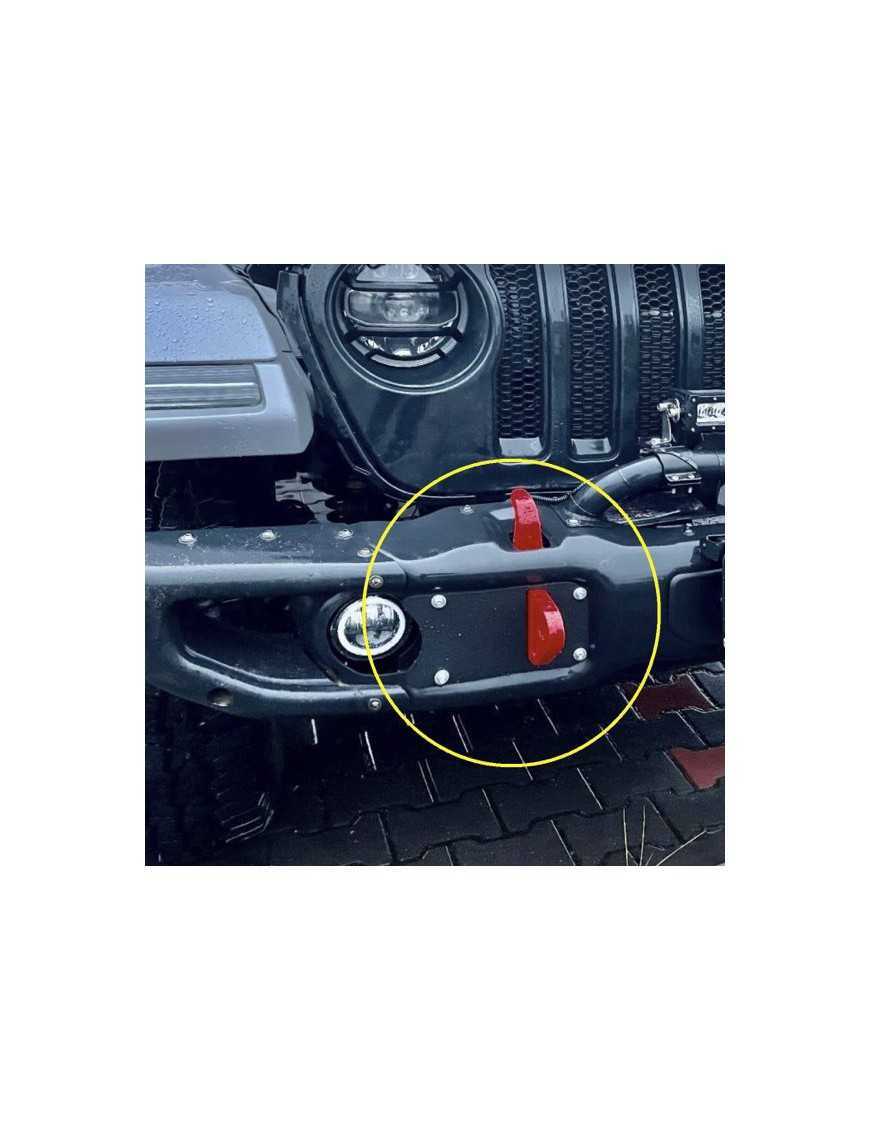 Zaczepy do szarpania do zderzaka rocznicowego Jeep Wrangler JL / Gladiator JT Zaczepy do szarpania do zderzaka rocznicowego Jeep Wrangler JL / Gladiator JT