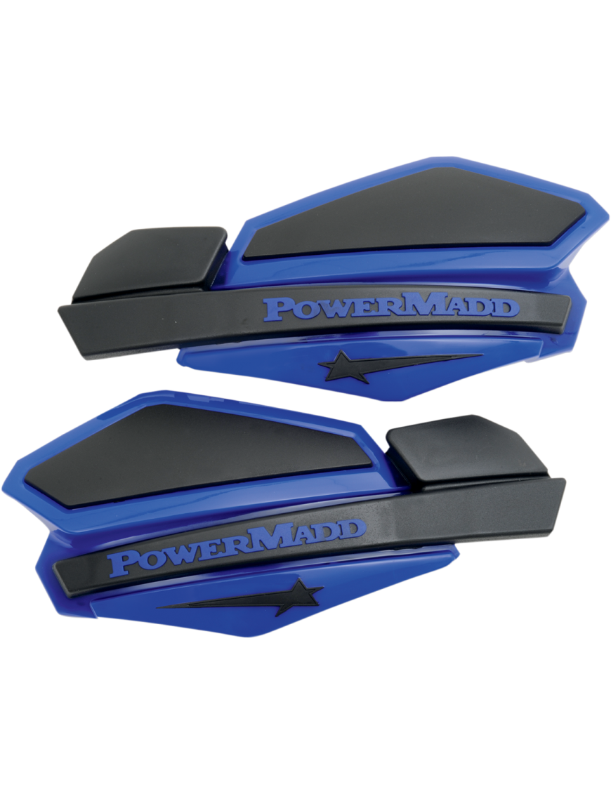 HANDGUARDS BLUE/BLACK