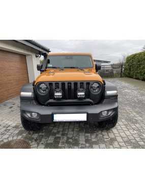 Bull bar na seryjny zderzak EU Jeep Wrangler JL, 4xe, Gladiator JT