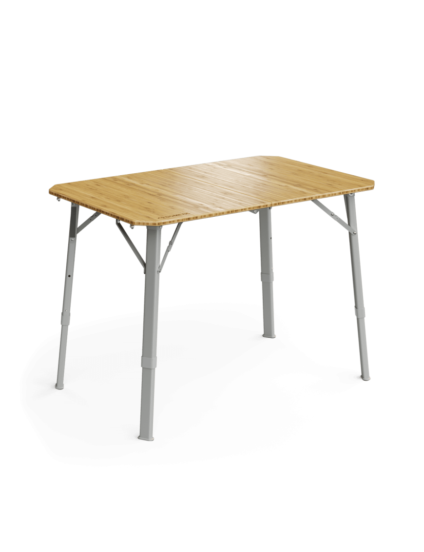 Bambusowy stół kempingowy, regulowana wysokość Dometic GO Compact Camp Table Bambusowy stół kempingowy, regulowana wysokość Dometic GO Compact Camp Table