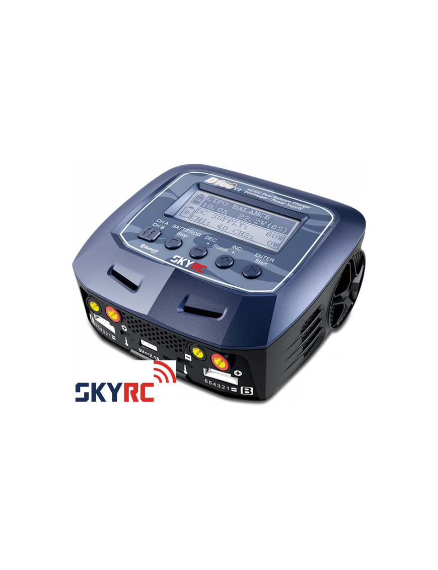 Spektrum Ładowarka Smart S2100 2x100W AC