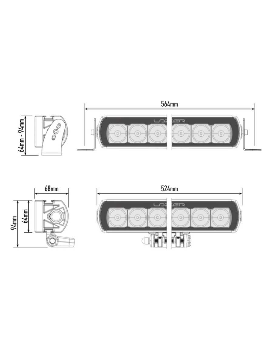 LASER ST12 Evolution - black