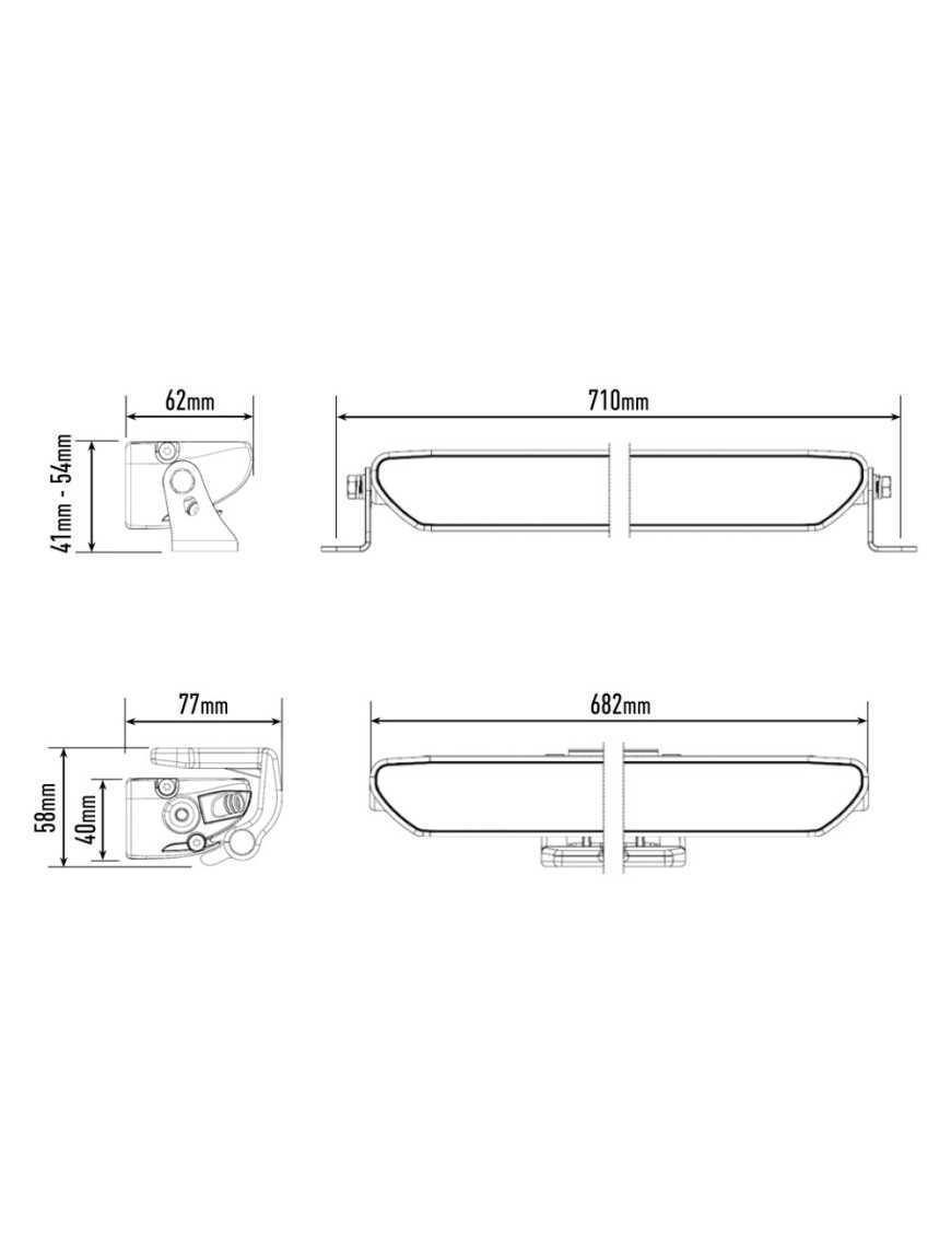 LAZER Linear 24 Flood