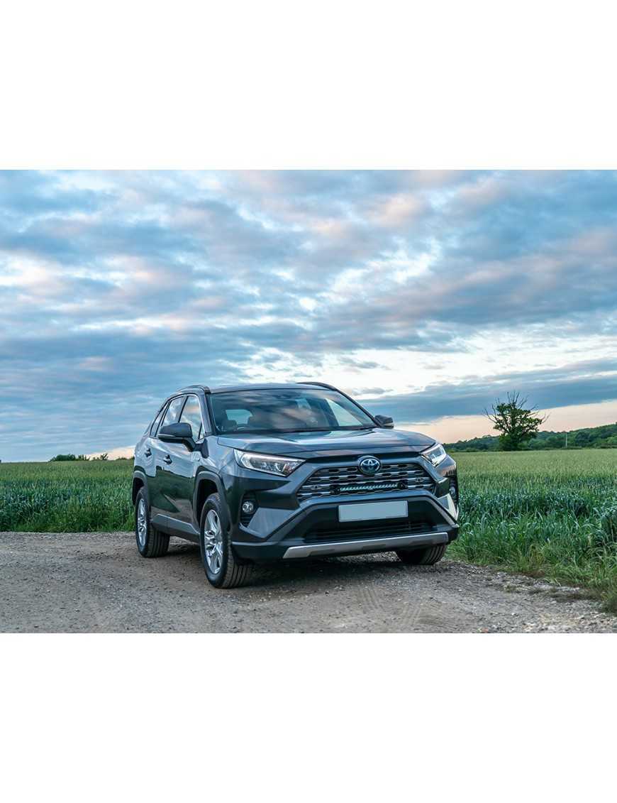 Zestaw lampy LAZER Linear 18 Elite - z systemem montażu w fabrycznym grillu - Toyota RAV4 Hybrid (2018 -)