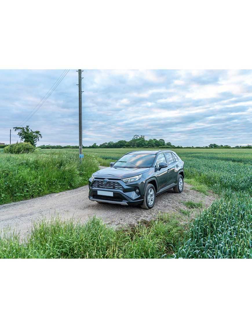 Zestaw lampy LAZER Linear 18 Elite - z systemem montażu w fabrycznym grillu - Toyota RAV4 Hybrid (2018 -)