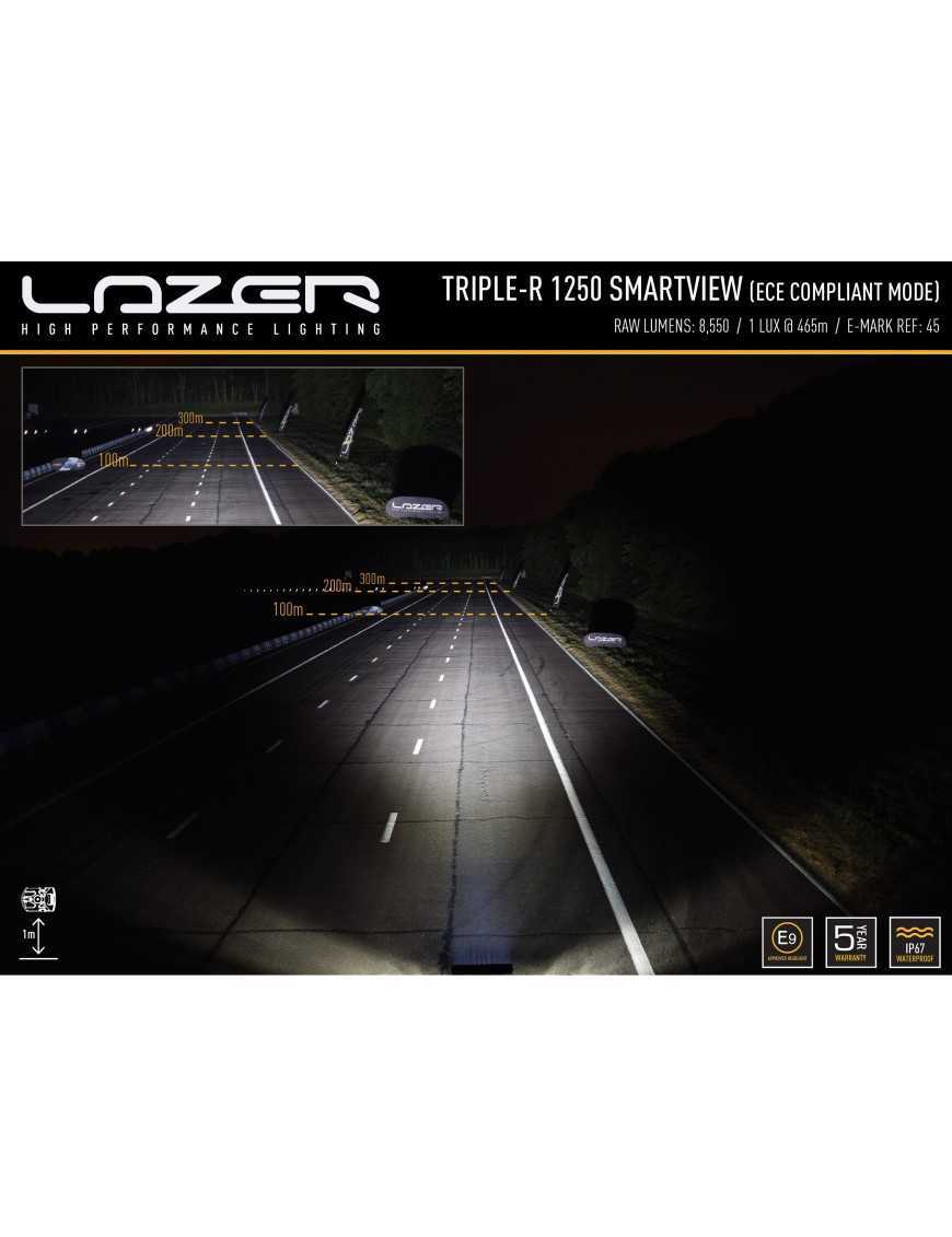 LAZER Triple-R 1250 Smartview - zestaw