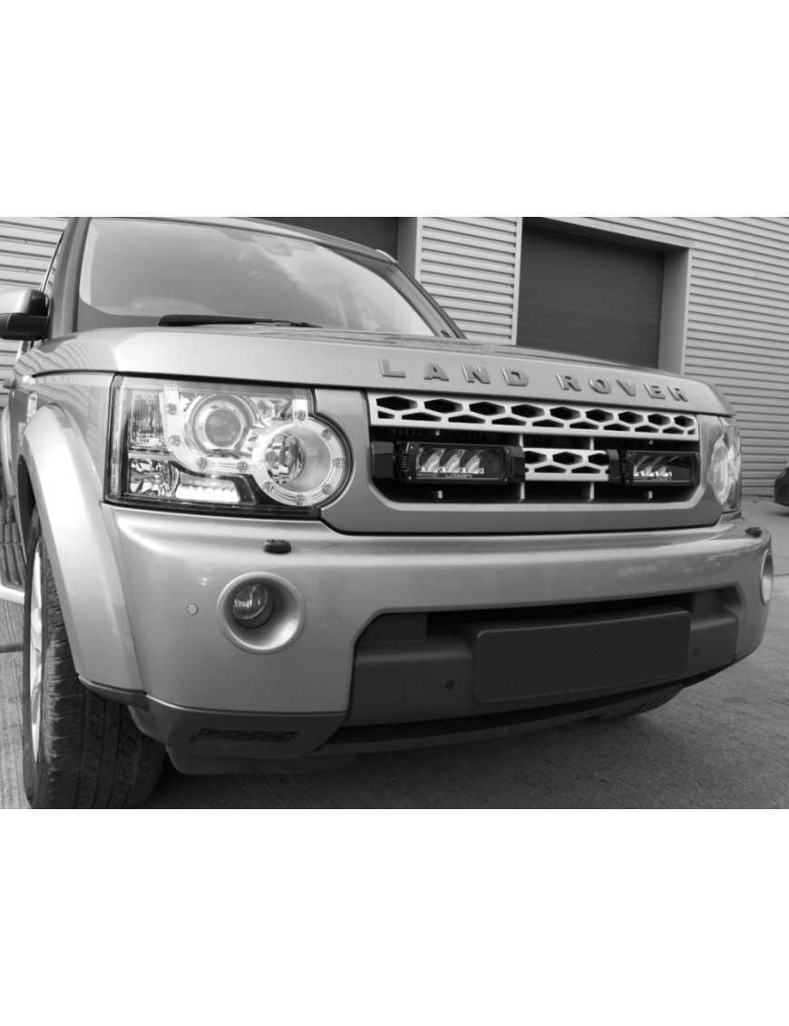 Zestaw dwóch lamp LAZER TRIPLE-R 750 Elite (Gen2) z systemem montażu w fabrycznym grillu - Land Rover Discovery 4 (2009 - 2014)