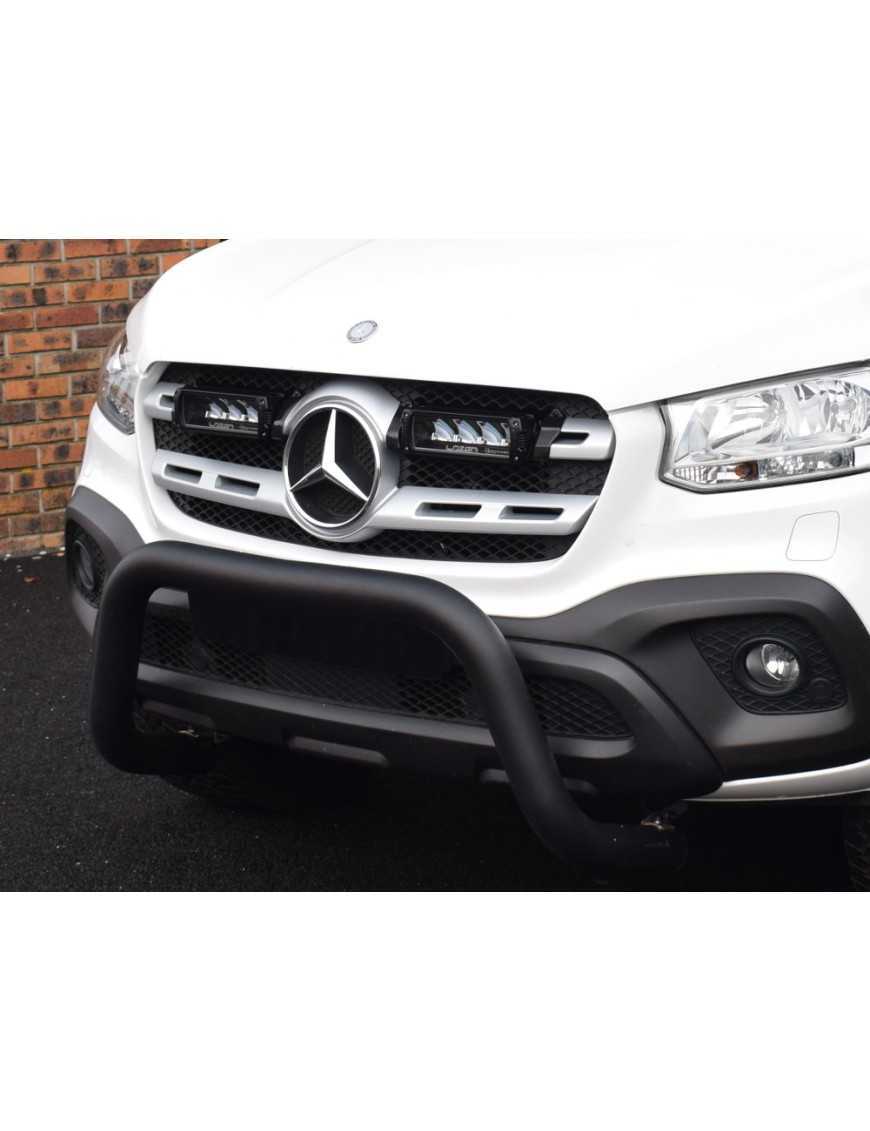 Zestaw dwóch lamp LAZER TRIPLE-R 750 Elite (Gen2) z systemem montażu w fabrycznym grillu - Mercedes-Benz X-Class (2017 -)