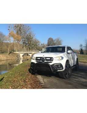 Zestaw dwóch lamp LAZER TRIPLE-R 750 Elite (Gen2) z systemem montażu w fabrycznym grillu - Mercedes-Benz X-Class (2017 -)