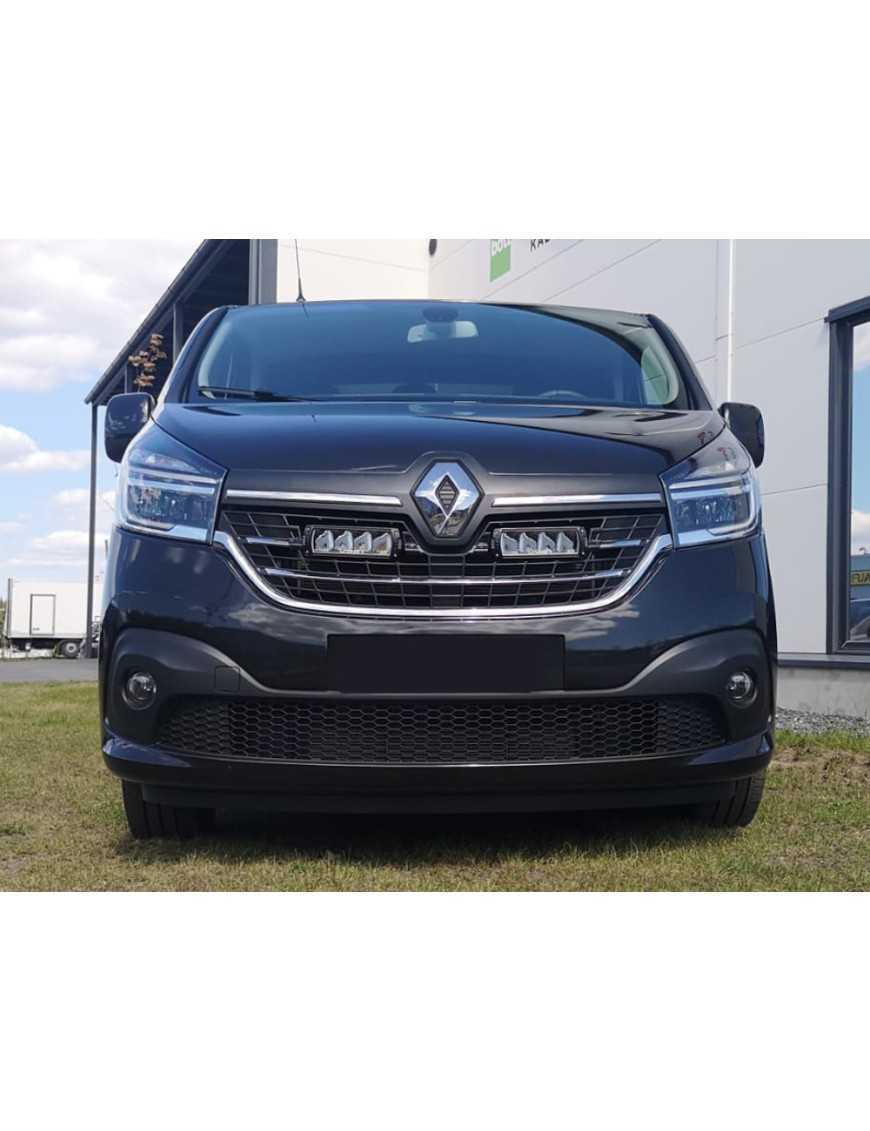 Zestaw dwóch lamp LAZER TRIPLE-R 750 Elite (Gen2) z systemem montażu w fabrycznym grillu - Renault Trafic (2019 -) 