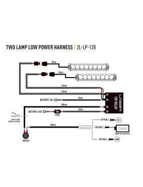 Zestaw dwóch lamp LAZER TRIPLE-R 750 Elite (Gen2) z systemem montażu w fabrycznym grillu - Renault Trafic (2019 -) 