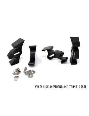 Zestaw dwóch lamp LAZER TRIPLE-R 750 Elite (Gen2) z systemem montażu w fabrycznym grillu - VW T6 (2016 -) do wersji Highline/Tre