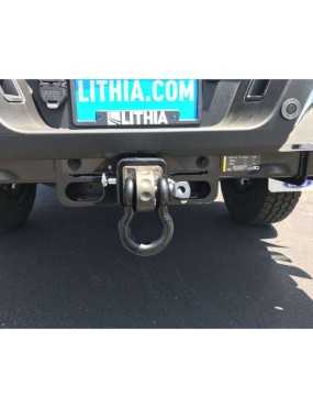 Mocowanie szekli/liny do haka holowniczego HitchLink 3.0 szary Factor 55
