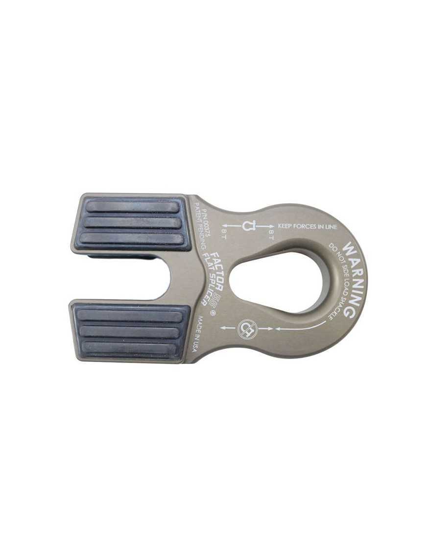 Flat splicer zaczep/szekla liny wyciągarki szary Factor 55