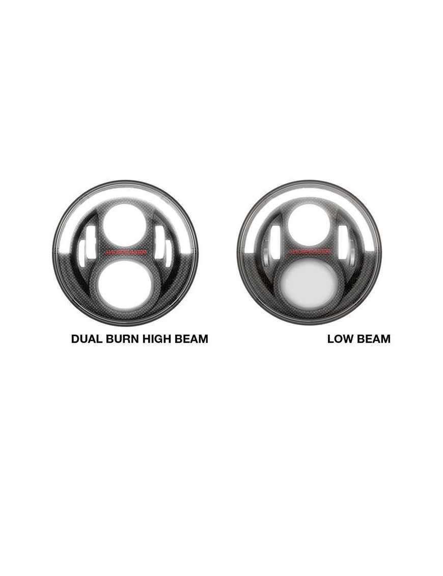 Reflektory LED carbon przód JW Speaker 8700 Evolution J2 Series