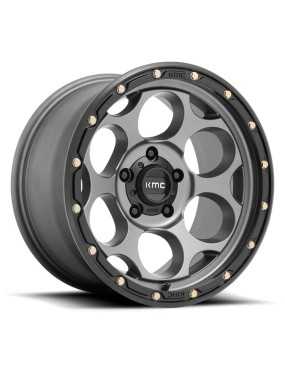 Felga aluminiowa KM541 Dirty Harry Satin Gray W/ Black LIP KMC