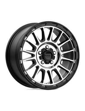Felga aluminiowa KM542 Impact Satin Black Machined KMC