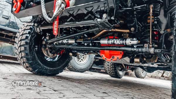 Podwójny amortyzator Wrangler JL i Osłony Rival